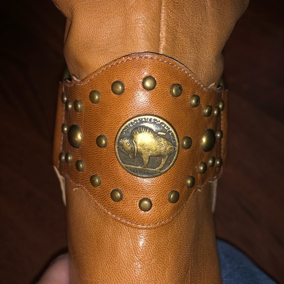 Antonio Melani Buffalo Nickel Harness Boot - Picture 9 of 10